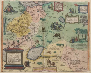 Kaart van Rusland Uit: Theatrum Orbis Terrarum, 1573