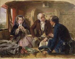 Eerste klas - De ontmoeting En bij de eerste ontmoeting verliefd., 1855