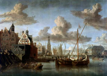 De haven van Amsterdam