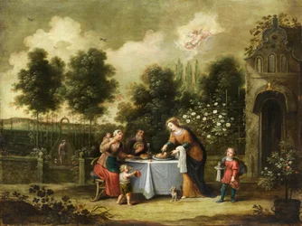 De heilige Elisabeth van Abraham Willemsen
