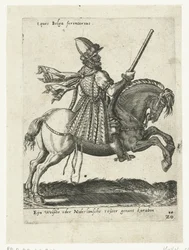 Nederlandse ruiter met karabijn