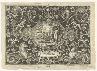 Perseus bevrijdt Andromeda