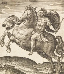 Domitianus uit Twaalf Caesars te Paard