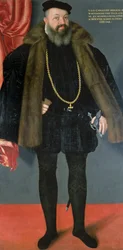 Christoph, hertog van Württemberg (1515-68), zoon van Ulrich I van Württemberg in Spaanse kleding