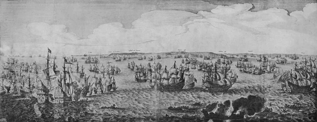Slag in de Downs, ca. 1639