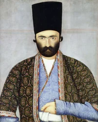 Portret van Imad al Daulah, Imam Quli Khan, c.1855-1860