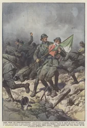 Hoe een vaandeldrager stierf