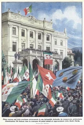 Fiume verklaart opnieuw plechtig zijn ontembare Italiaansheid