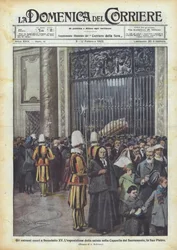 De laatste eer aan Benedictus XV