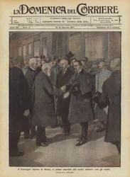 Het historische congres van Rome, de eerste ontmoeting van onze ministers met de gasten