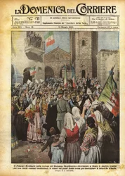 De kroonprins in de regio Gargano