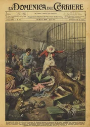 De ontsnapping van het wilde dier