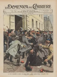 De nationaliteitsstrijd in Oostenrijk, tussen Italiaanse en Oostenrijkse studenten voor de Universiteit van Graz