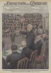 Lon Sonnino houdt een onvergetelijke toespraak in de Kamer