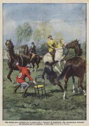 Een curieuze wedstrijd voor het eerst gehouden in Claygate, Engeland