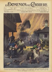 Een nacht van angst beleefden de inwoners van Pecol, een gehucht van de gemeente Forno