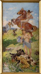 Jachtscène