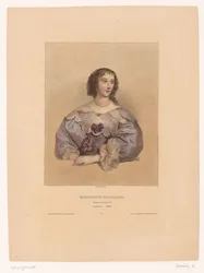 Portret van Henriëtta Maria van Frankrijk