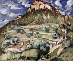 De Baou du Redon in Cassis. Schilderij van Achille-Emile Othon Friesz