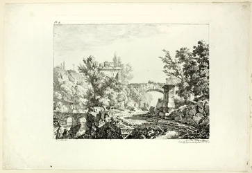 Landschap, plaat IV