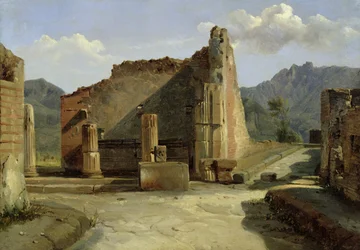 Het Forum van Pompeii