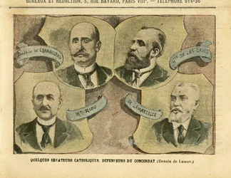 Illustratie van Achille Lemot in Le Pelerin