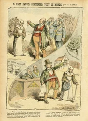 Illustratie van Achille Lemot in Le Pelerin, 03/09/05