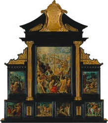 Het altaarstuk van het Heilige Kruis