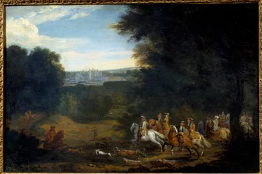 Lodewijk XIV aan het Jagen