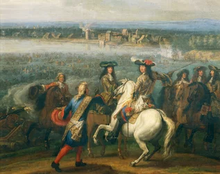 Lodewijk XIV te paard (detail)