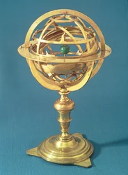 Armillairsfeer vervaardigd volgens het ptolemaeïsche systeem, Rome, 1648