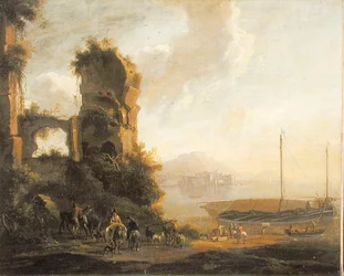 Italiaans kustlandschap