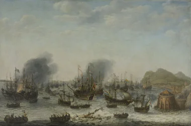 Zeeslag bij Gibraltar op 25 april 1607