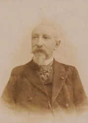 Portret van de componist Adam Münchheimer 1830-1904, c. 1890