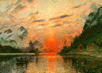 Een fjord