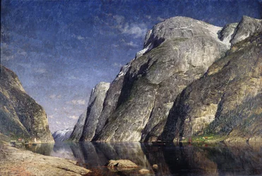 De Sognefjord, Noorwegen, c.1885