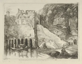 Vue des debris des bains de Neron uit Differentes vues dessinées d