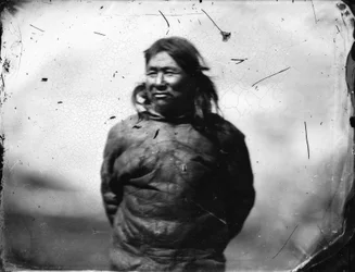 Een van de Groenlandse Inuit