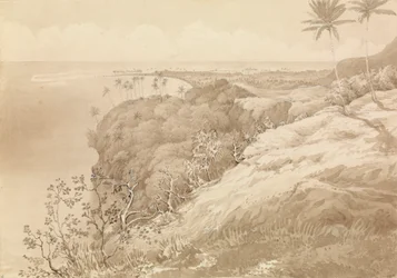 Matavai Bay en Point Venus, Tahiti, 24 aug 1849 [Society Islands]