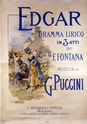 Poster voor de opera 