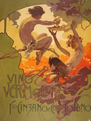Vermouth Cinzano, 1901