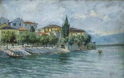 Landschap van het Lago Maggiore