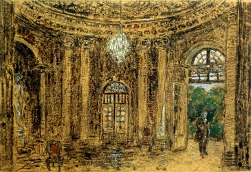 Concert in Sanssouci, Studie, 1850s