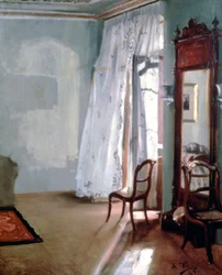Kamer met balkon, 1845