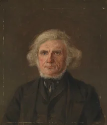 Oude man, portretstudie