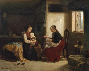 Het advies van de buurvrouw (Het zieke kind)