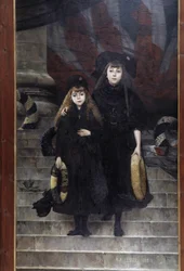 Elzas en Lotharingen, schilderij door A.A. Lesrel
