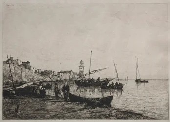Terugkeer van de Vissersboten in Collioure, nabij de Spaanse Grens