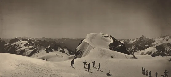 Top van de Mont Titlis, Zwitserland, 1866