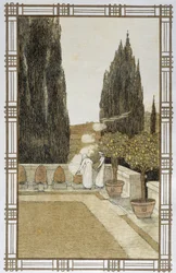 Het leven van bijen: De rook van bijenkorven - Tekening door A. Giraudon